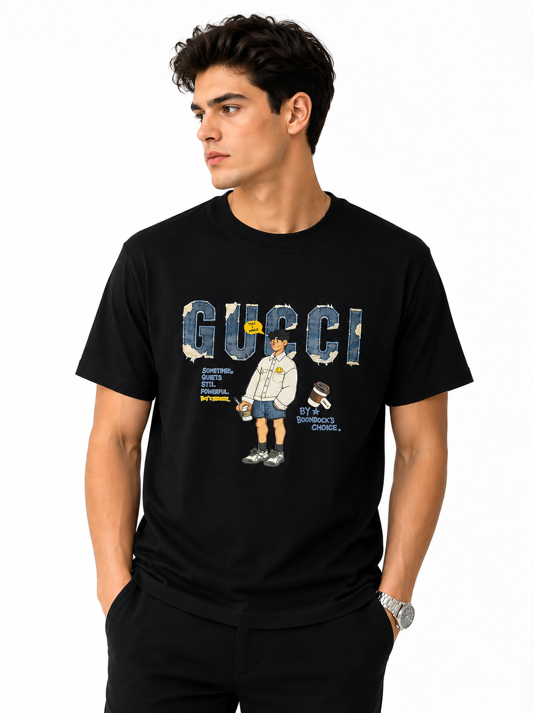 G.U.C.C.I  Graphic T-Shirt