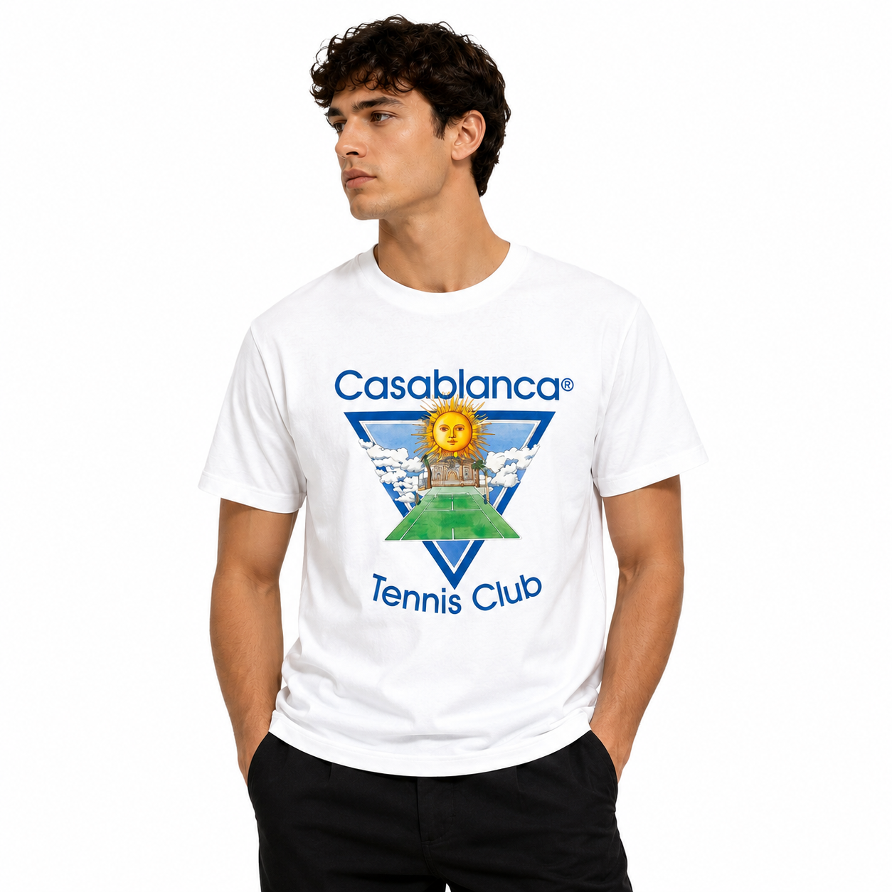 C.A.S.A B.L.A.N.C.A  Graphic T-Shirt