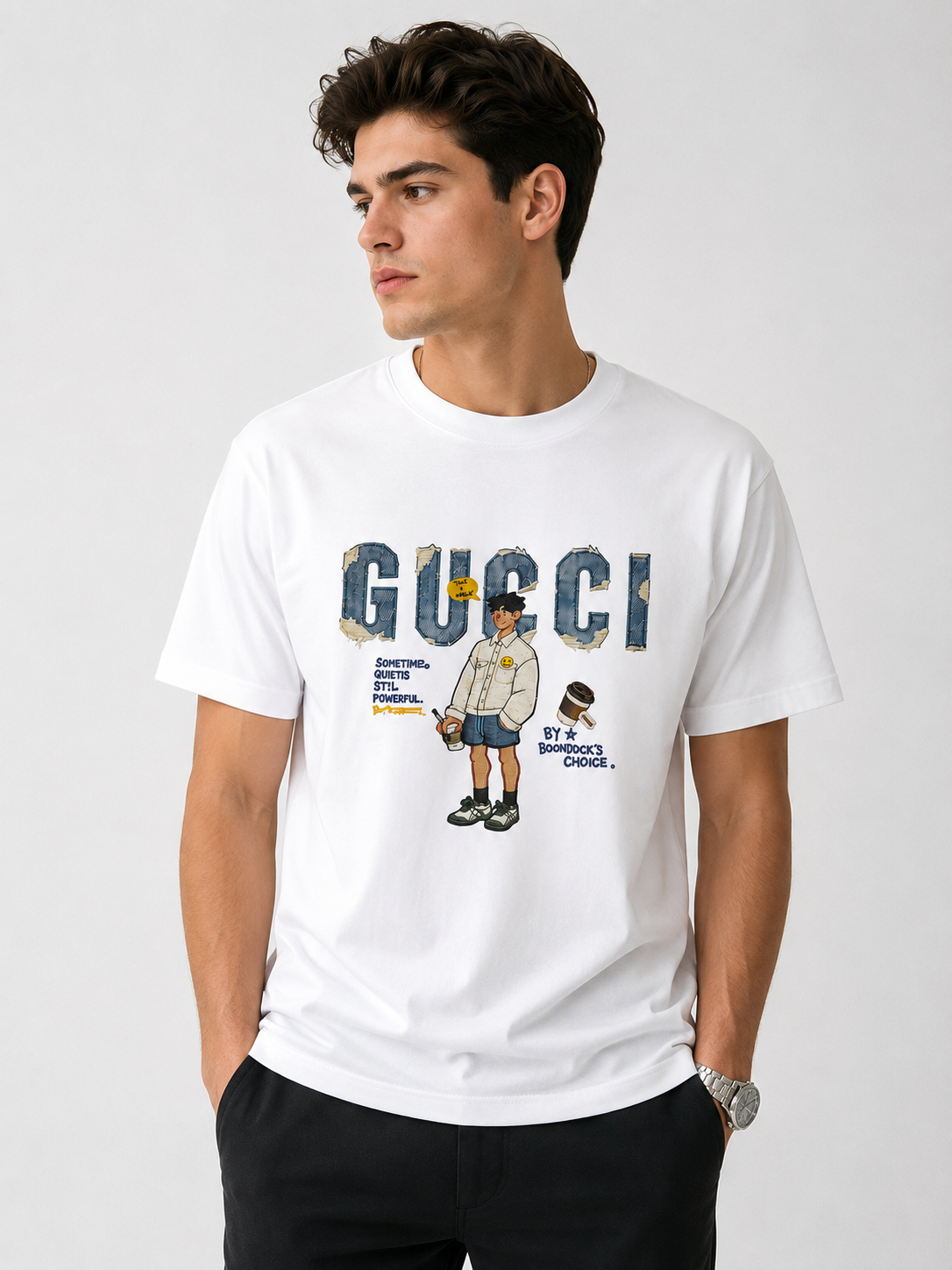 G.U.C.C.I  Graphic T-Shirt