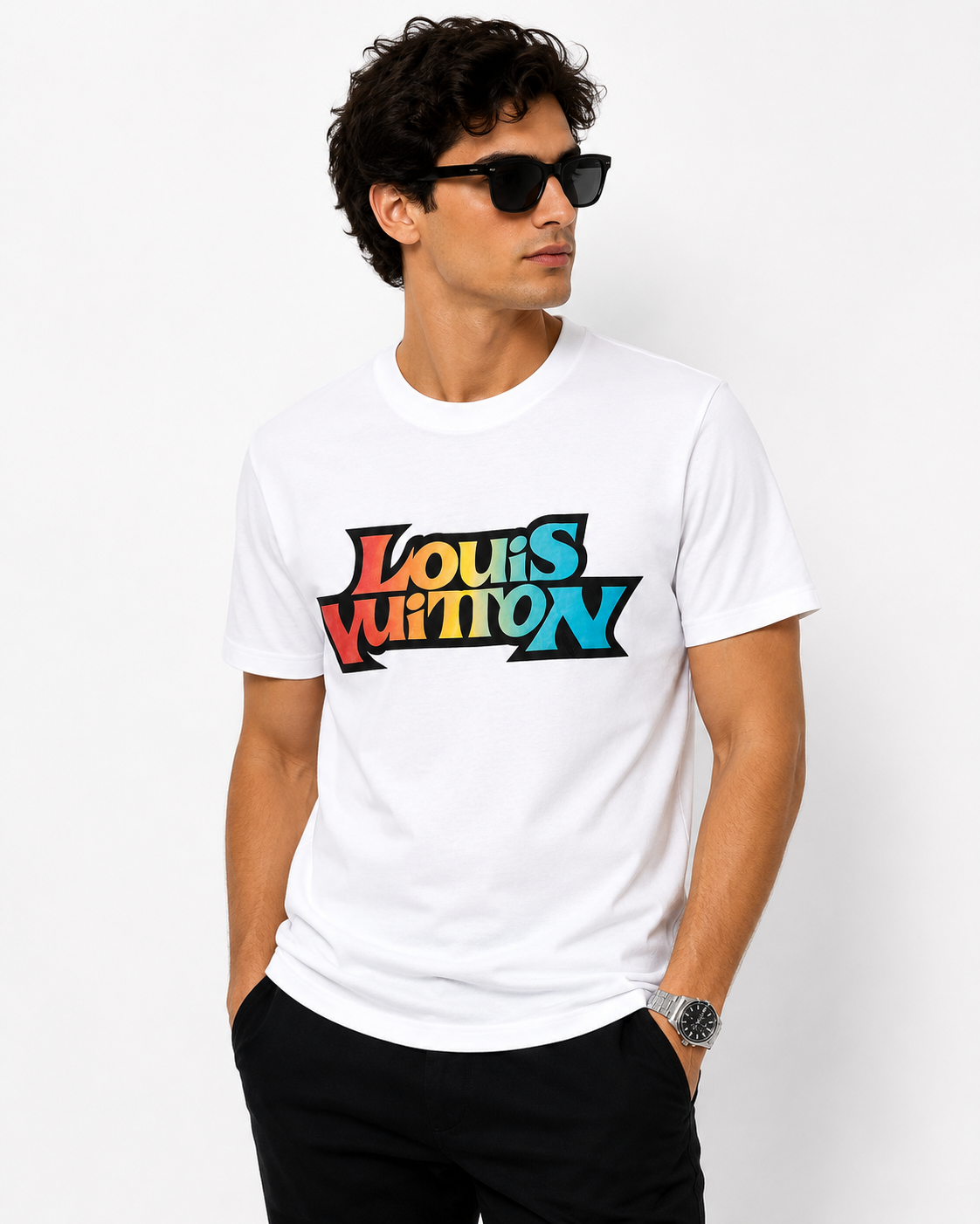 L.V GRAPHIC TEE