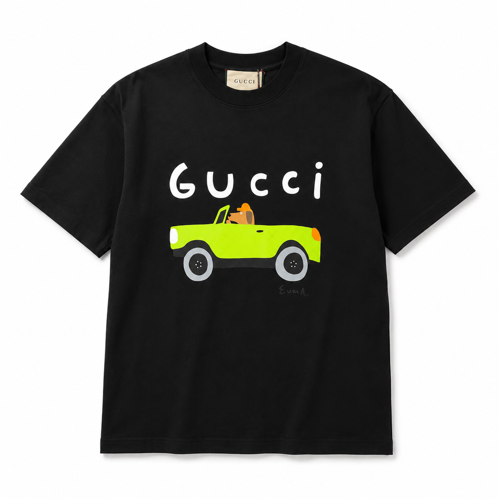 G.U.C.C.I Convertible Graphic T-Shirt