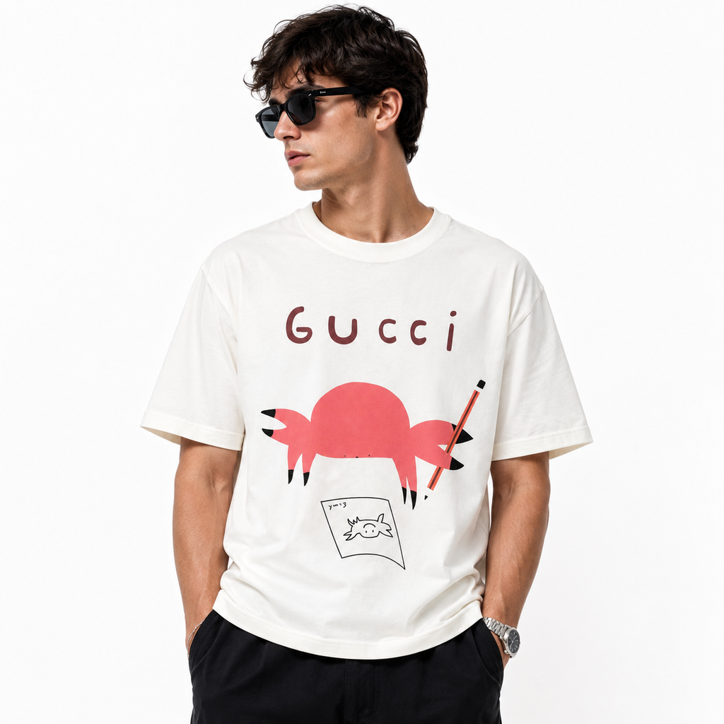 G.U.C.C.I Coastal Crab Graphic Tee